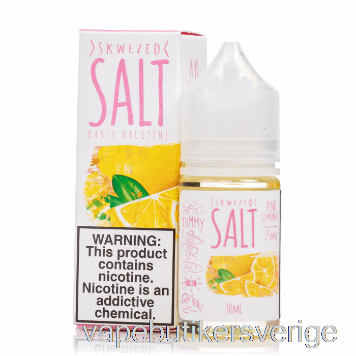 Vape Sverige Rosa Lemonad - Skwezed Salter - 30ml 25mg